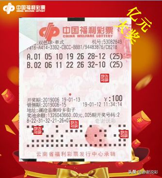 2019008期双色球开奖号码揭晓，幸运与惊喜的碰撞