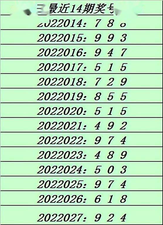 排列三走势连线图，解锁数字彩票的秘密武器